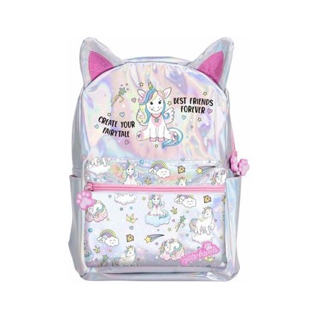 Mochila Infantil Ambar Pets Friends BFF Fairytale 15L