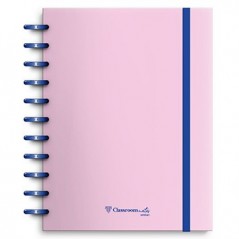 Caderno Inteligente A4 PP Ambar EcoSmart Liso Rosa 1un