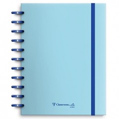 Caderno Inteligente A4 PP Ambar EcoSmart Liso Azul 1un