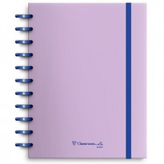 Caderno Inteligente A4 PP Ambar EcoSmart Liso Alfazema 1un