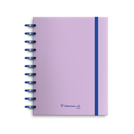Caderno Inteligente A4 PP Ambar EcoSmart Liso Alfazema 1un