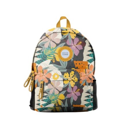 Mochila Escolar Ambar Lola Teen Moonflower 25L