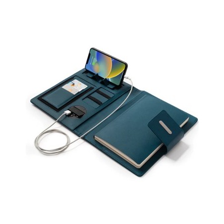 Caderno Multifunções com Powerbank AmbarTech