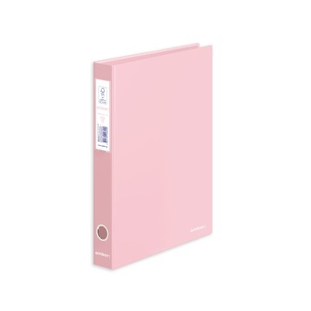 Pasta Arquivo L/E Ambar Classroom Mates Pastel Salmão