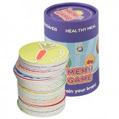 Jogo de Memória Alimentos Saudáveis Ambarscience
