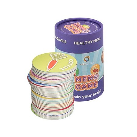 Jogo de Memória Alimentos Saudáveis Ambarscience