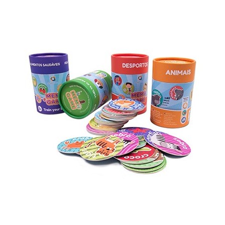 Jogos de Memória Ambarscience Expositor 12un