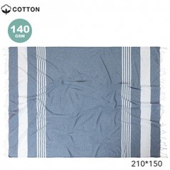 Toalha de Praia Pareo 210x150cm Azul Marinho