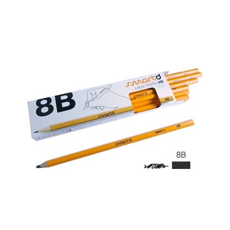 Lapis Grafite 8B SmartD Cx 12un