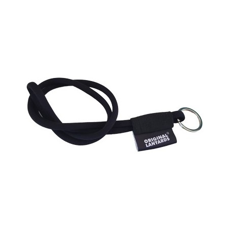 Fita Lanyards Long Tube Preto ø8 x 470 mm