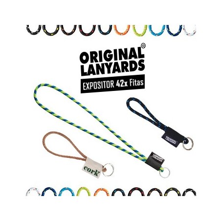 Fitas Lanyards Sortidas Cartaz Expositor 42un