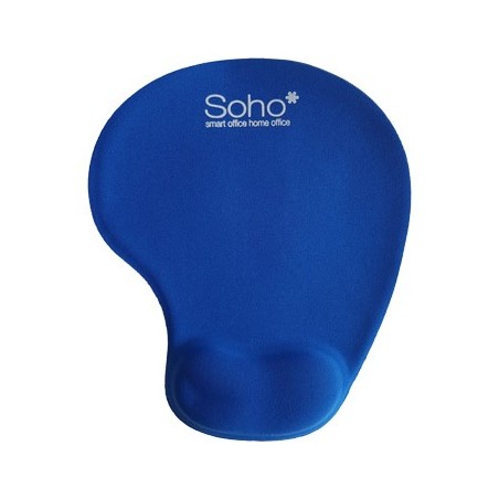 Tapete Rato c/ Apoio Pulso Gel - Azul