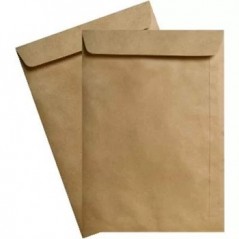 Envelopes Saco 229x324mm C4 Kraft Autodex 50un