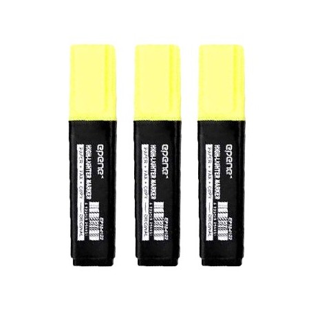 Marcador Fluorescente Amarelo EP10-0122 Epene 3un