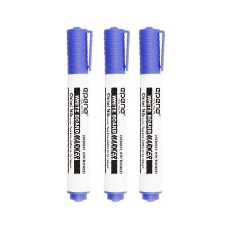 Marcador Quadros Brancos Azul Epene EP12-2002 3un