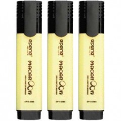 Marcador Fluorescente Amarelo Pastel EP10-2009 Epene 3un