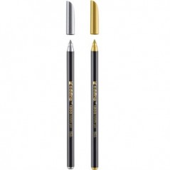 Marcador Médio 2 Cores 1mm Edding 1200 2un