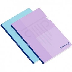 Caderno Agrafado A4 Pautado PP Ambar Sortido Pastel 2un