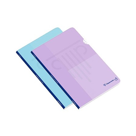 Caderno Agrafado A4 Pautado PP Ambar Sortido Pastel 2un