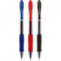 Esferográfica 3 Cores 0,7mm Gel Retrátil Pilot G-2 3un