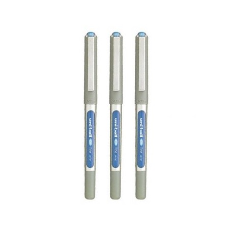 Marcador Roller Azul 0,7mm Uniball Eye Fine UB157 3un