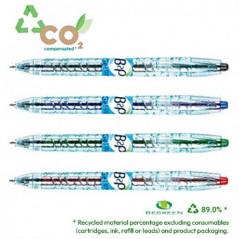 Esferográfica 4 Cores 0,7mm Gel Retrátil Pilot B2P BG 4un