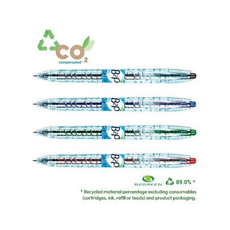 Esferográfica 4 Cores 0,7mm Gel Retrátil Pilot B2P BG 4un