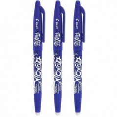 Esferográfica Azul 0,7mm Gel Pilot Frixion Ball 3un