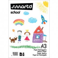 Bloco Papel Manteigueiro A3 120g 10 Folhas