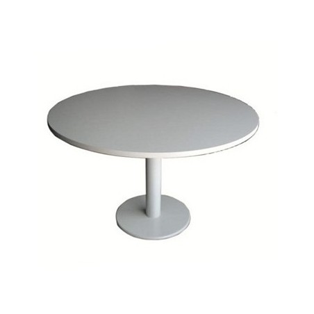 Mesa Reunião Redonda 1000x740 Cinza
