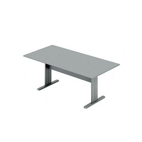 Secretária Individual c/Painel 1200x800x740 Cinza