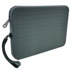 Bolsa Silicone XL Up North com Fecho Azul Cinza Apli