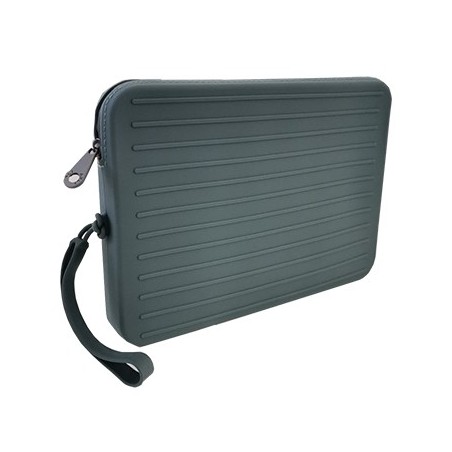 Bolsa Silicone XL Up North com Fecho Azul Cinza Apli