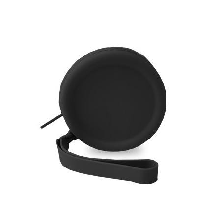 Porta Moedas Silicone Up North com Fecho Preto Apli