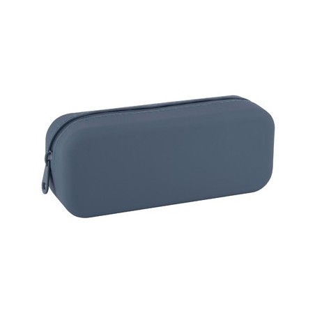 Estojo Silicone Up North com Fecho Azul Cinza Apli