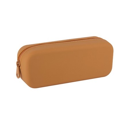 Estojo Silicone Up North com Fecho Mostarda Apli