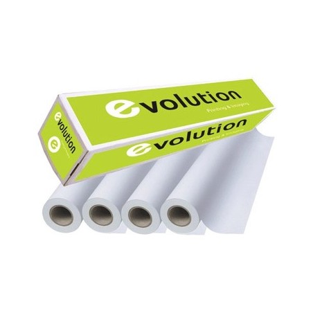 Papel 0914mmx050m 075g Evolution 4 Rolos