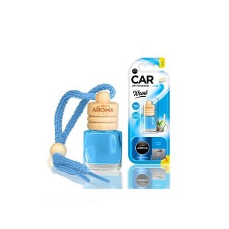 Ambientador Carro Aroma Car Wood Fresh Linen 6ml