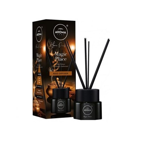 Ambientador Sticks Aroma Home Black S. Magic Place 100ml