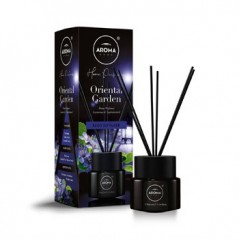 Ambientador Sticks Aroma Home Black S. Oriental Garden 100ml