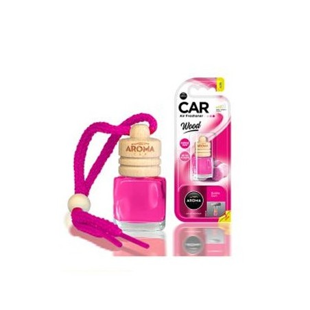 Ambientador Carro Aroma Car Wood Bubble Gum 6ml
