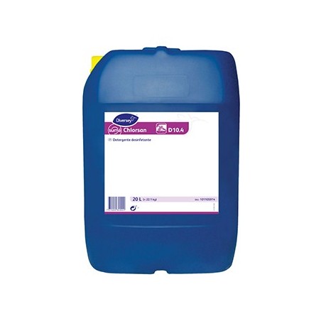 Detergente Suma D10.4 Clorado Limpeza Desinfeção 20L