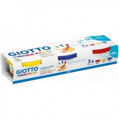 Guache Pintura Dedos 3 Cores Giotto Dita 3x100ml