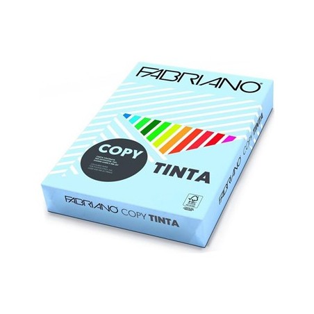 Papel Fotocopia Azul Claro/Celeste Copy Tinta A4 80gr 1x500