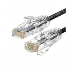 WP RACK CHICOTE CAT6 U-UTP SLIM AWG28/7 CU LSZH 50u GOLD PLA
