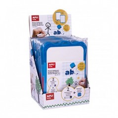 Quadro Branco Dupla-Face Apli 180x280mm Cx Expositor 10un