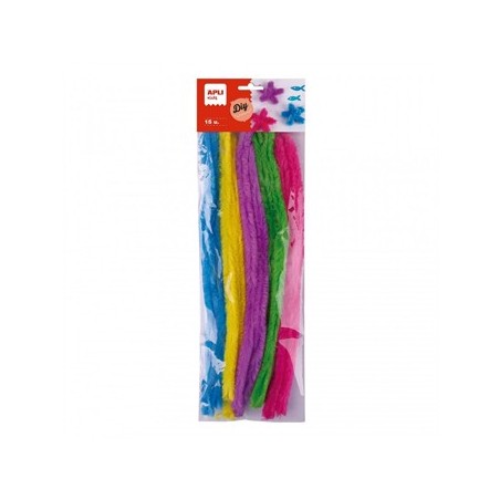 Chenille Cores Sortidas Apli 15un