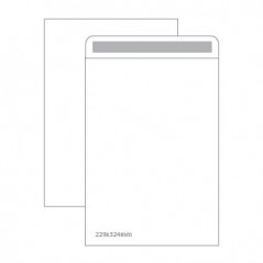 Envelopes Saco 229x324mm C4 Branco 100g Autodex 50un