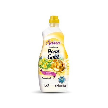 Amaciador Roupa Swan Floral Gold 60 Doses 1,5L