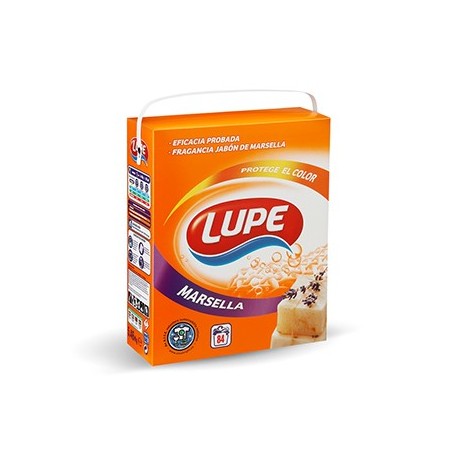 Detergente em Pó Máquina Roupa Lupe Marselha 84 Doses 5,46Kg